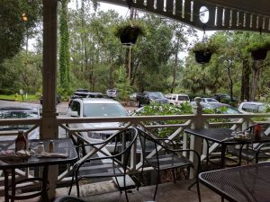 Palmetto Bay SunRise Cafe porch seating