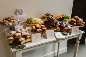 Pastry and dessert table