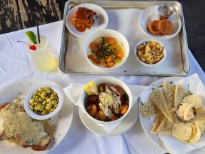 A dish at A Lowcountry Backyard Restaurant