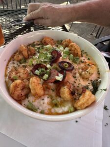 A dish at A Lowcountry Backyard Restaurant