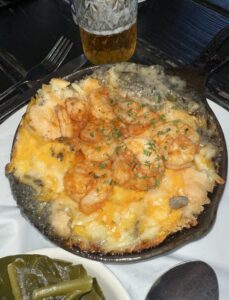 A dish at A Lowcountry Backyard Restaurant