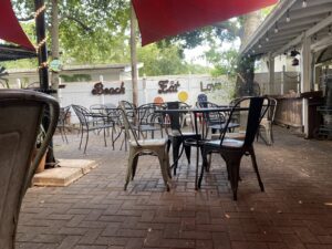 A Lowcountry Backyard Restaurant from outside
