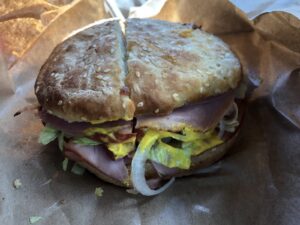 A dish at Alvin Ord's Sandwich Shop