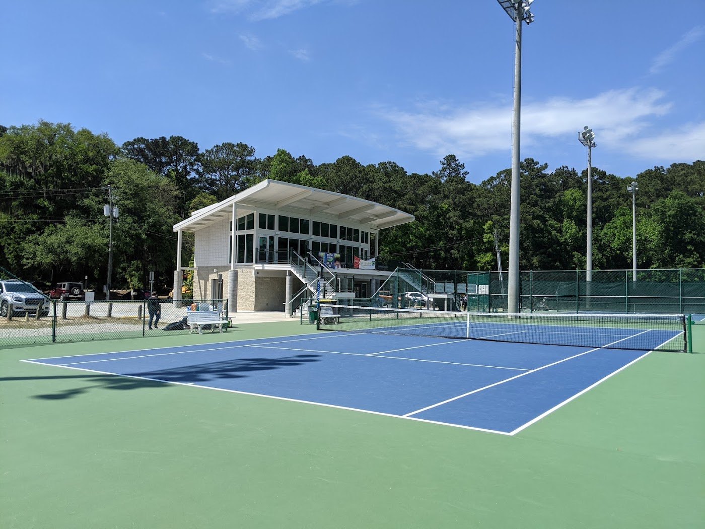 Bacon Park Tennis Courts courts