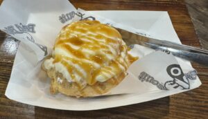A dish at Bad Biscuit