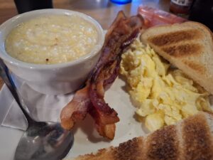 A dish at Blackstone's Café