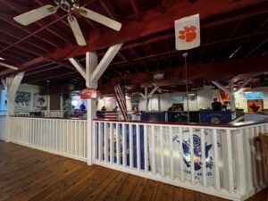 Inside Blackstone's Café