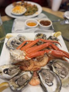 A dish at Bluffton Oyster Co