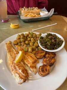 A dish at Bluffton Oyster Co