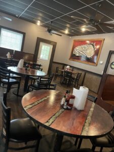 Inside Bluffton Seafood House