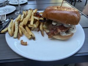 A dish at Burtons Grill & Bar