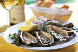 A dish at Captain Woody's Seafood Bar