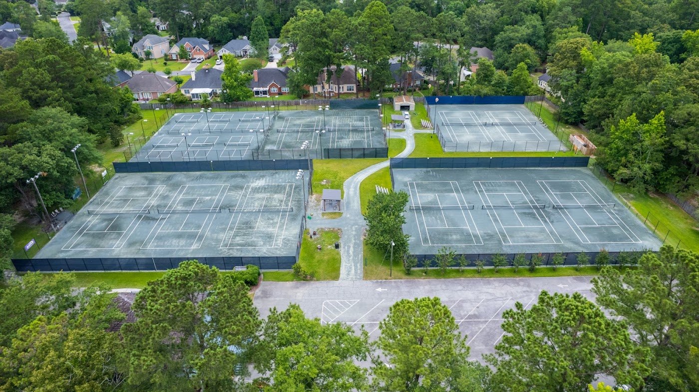 Chatham Racquet Club courts