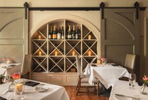 Inside Circa 1886 Restaurant