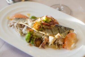 A dish at Circa 1886 Restaurant