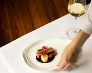 A dish at Circa 1886 Restaurant