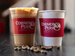 A drink at Corner Perk Brunch Cafe & Coffee Roasters - Bluffton