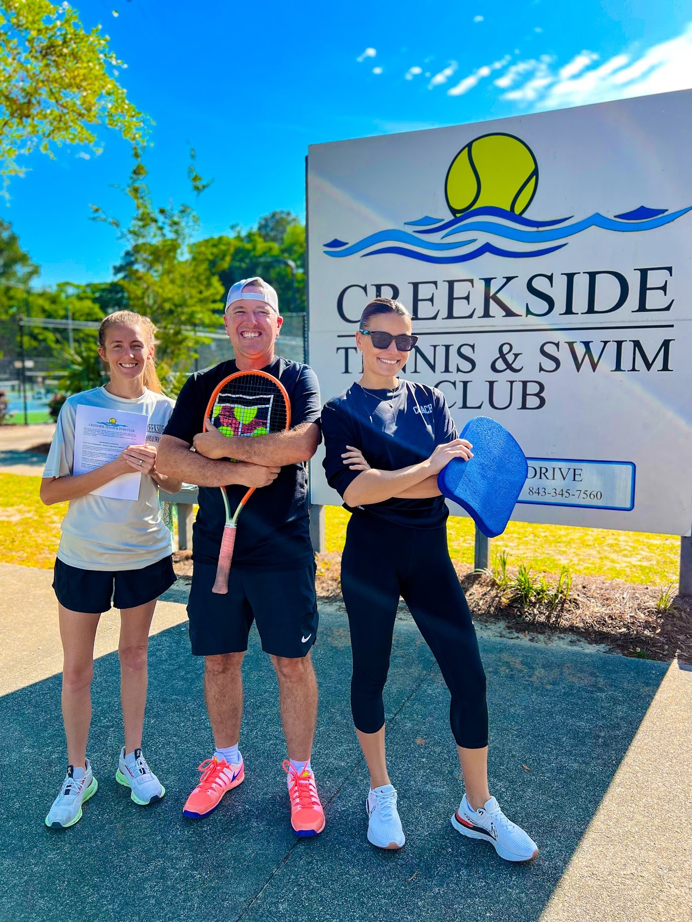 Creekside Tennis & Swim Club courts