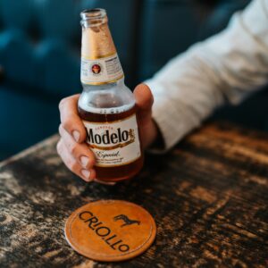A drink at Criollo