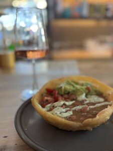 A dish at Criollo