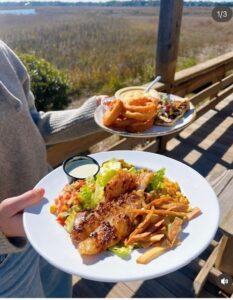 A dish at Ellis Creek Fish Camp