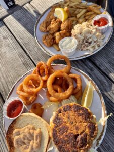 A dish at Ellis Creek Fish Camp