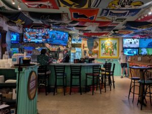 Inside Frosty Frog Cafe