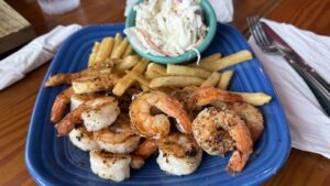 A dish at Gilligan's Seafood Restaurant- Beaufort
