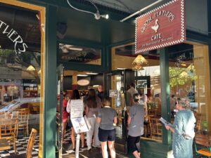 Goose Feathers Cafe & Bakery from outside