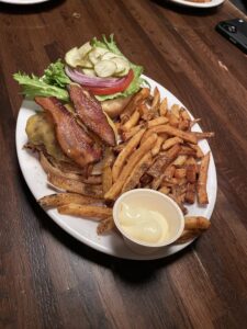 A dish at Green Truck Neighborhood Pub