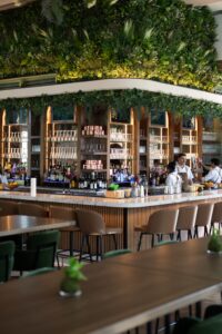 Inside Greenhouse Restaurant