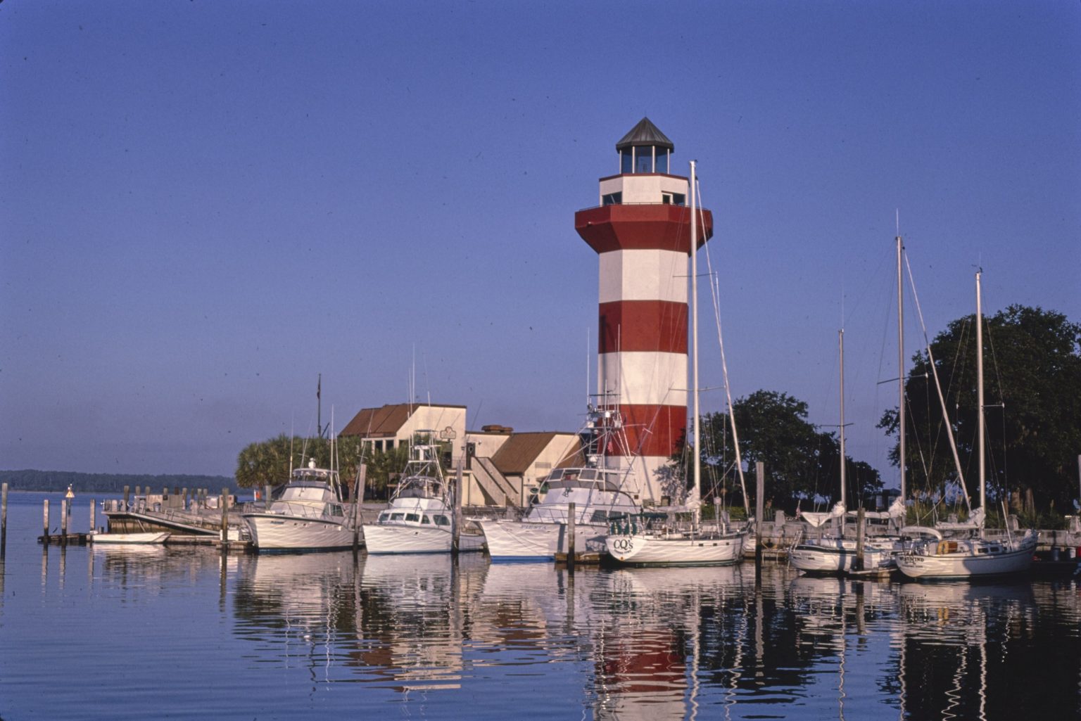 The Harbour Town lighthouse at Hilton Head