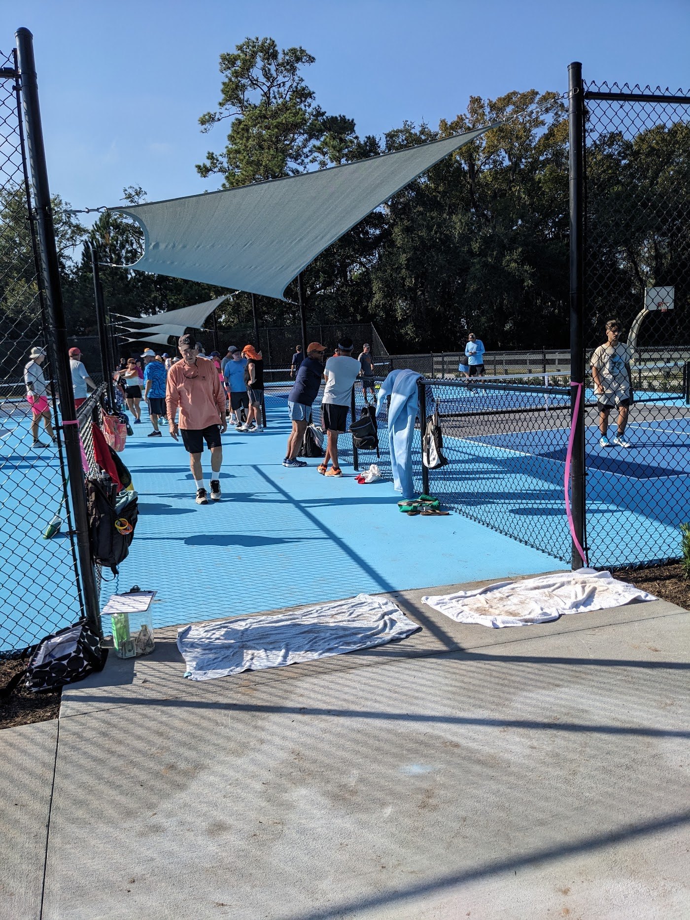 Hilton Head Island Pickleball Club courts