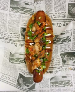 A dish at Hop Dog