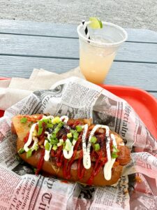 A dish at Hop Dog