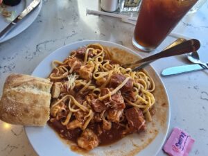A dish at Huey's