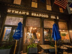 Hyman's Seafood from outside