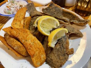 A dish at Hyman's Seafood