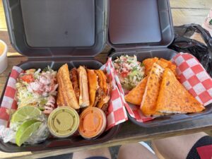 A dish at La Birria Loca