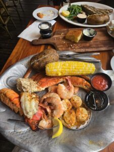 A dish at Ladys Island Dockside