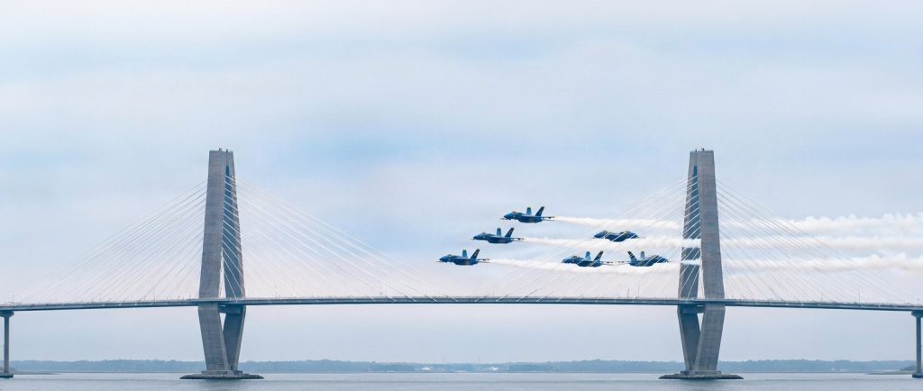 Rain Check: The Blue Angels Over Charleston Harbor