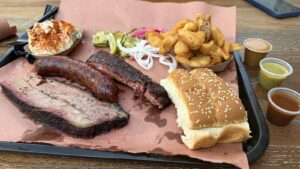 A dish at Lewis Barbecue Charleston