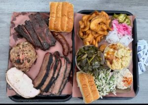 A dish at Lewis Barbecue Charleston