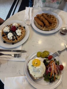 A dish at Little Duck Diner