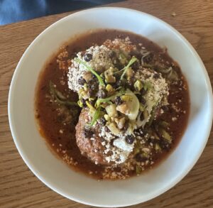 A dish at Lola Rose