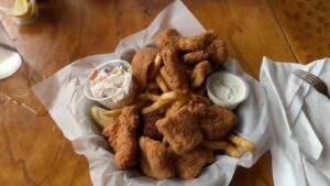 A dish at Low Country Fish Camp