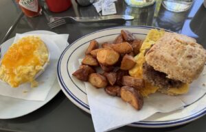A dish at Lowcountry Produce Market & Café
