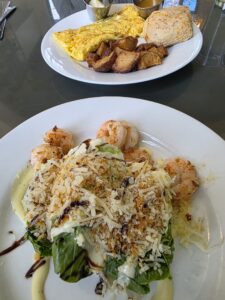 A dish at Lowcountry Produce Market & Café