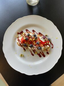 A dish at Magnolia Cafe Beaufort