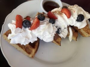 A dish at Magnolia Cafe Beaufort